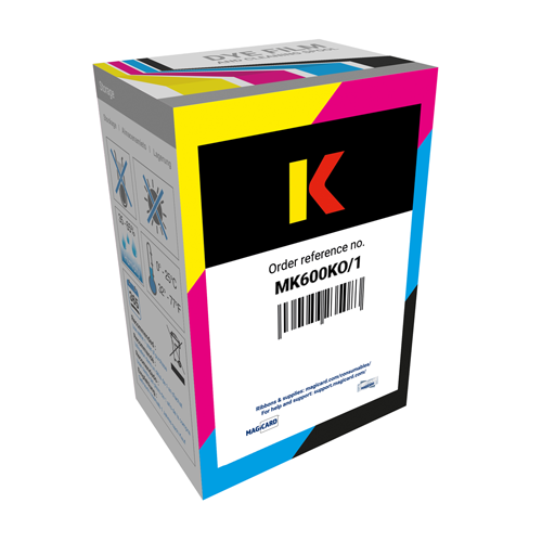 Magicard MK600KO/1 KO黑色保护层色带